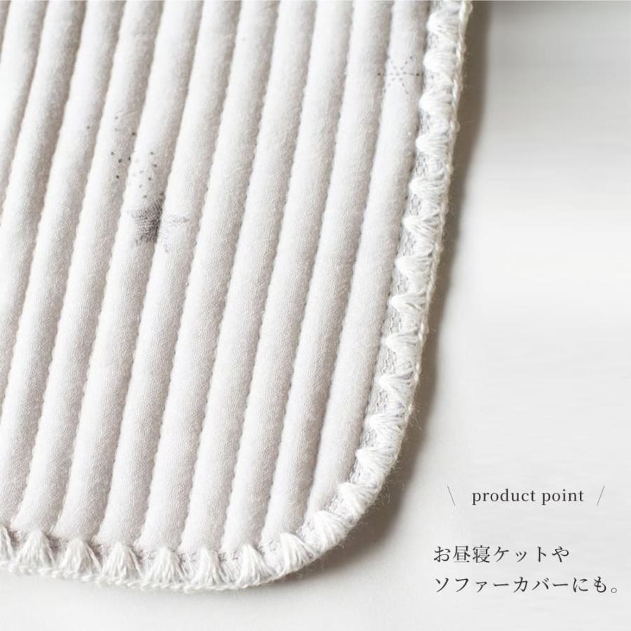 mocmof 綿100% 100cm ベビー お昼寝 イブル マット イブルケット ベビーケット キルトマット プレイマット イブル ガーゼ タオルケット ベビーカー ブランケット |  | 05