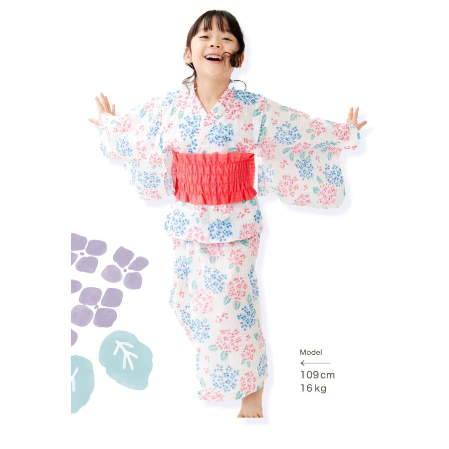 浴衣 子供 セパレート 女の子 キッズ 幼児 3点 セット 110 120 130 140 子ども こども ワンピース 女子 夏用 洗濯機 洗える シンプル 白 ホワイト |  | 13