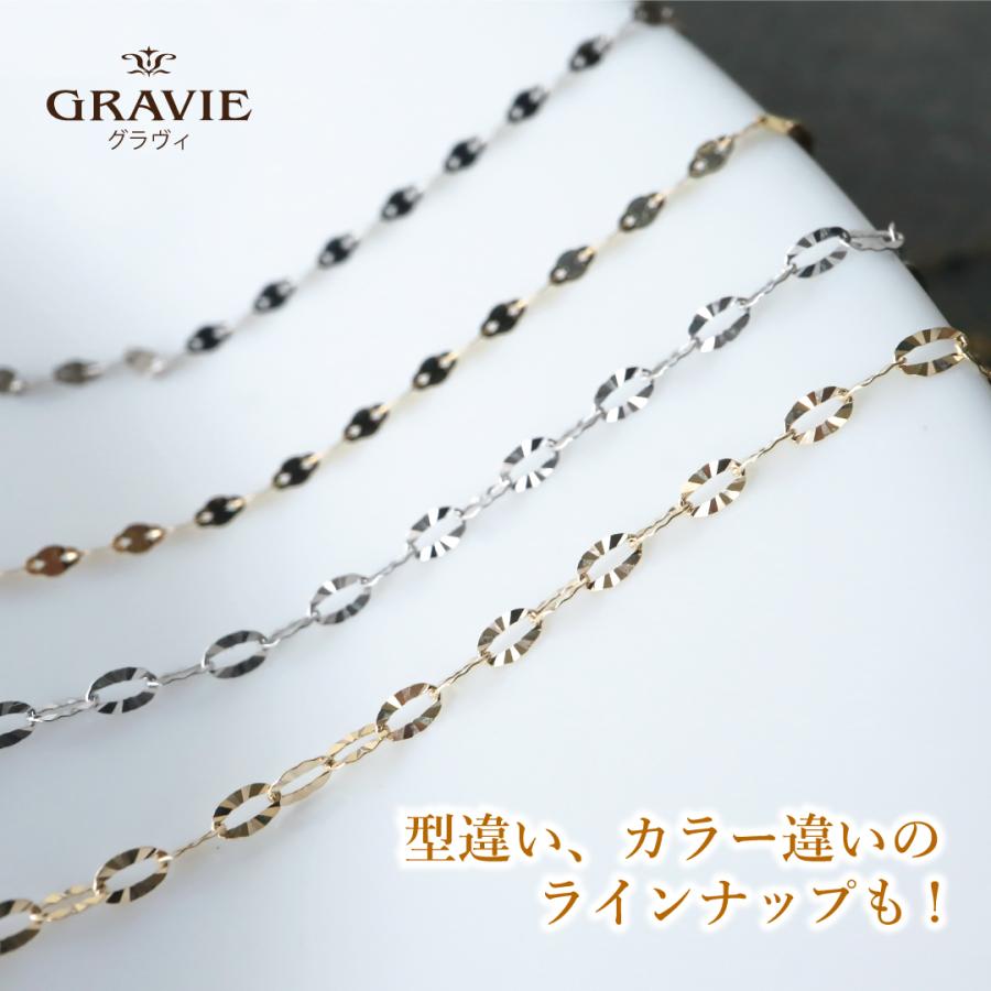 ブレスレット ルナチェーン K10 イエローゴールド プレゼント