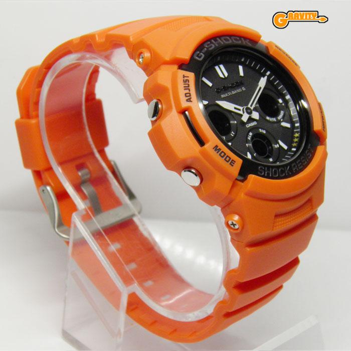 G-SHOCK AWG-100MR-4AJF Rescue Orange Series（レスキューオレンジ