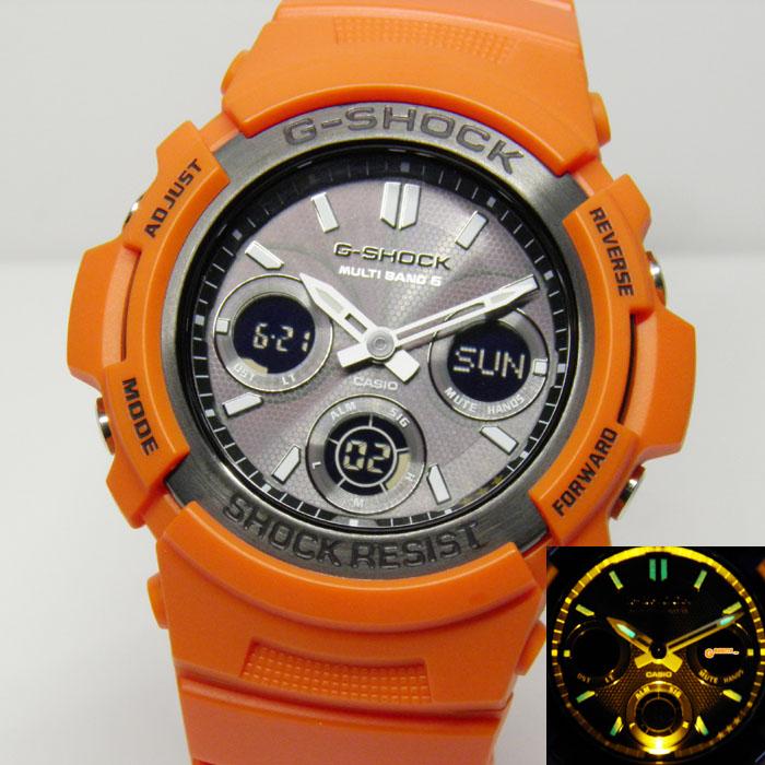 G-SHOCK AWG-100MR-4AJF Rescue Orange Series（レスキューオレンジ