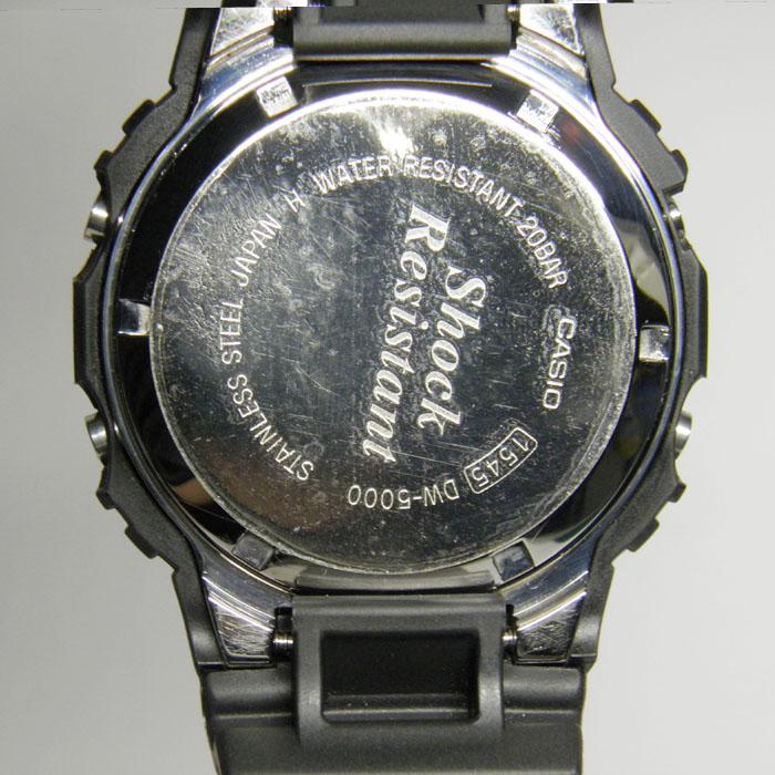 G-SHOCK DW-5000-1JF 2001年 ファースト復刻 スクリューバックモデル