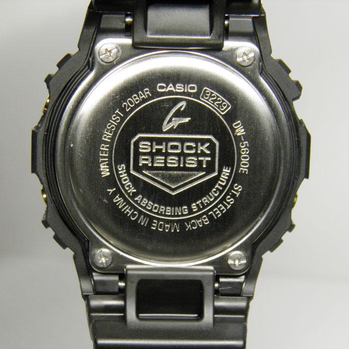 G-SHOCK DW-5600EG-9 ゴールド液晶 スピード CASIO(カシオ)G-SHOCK