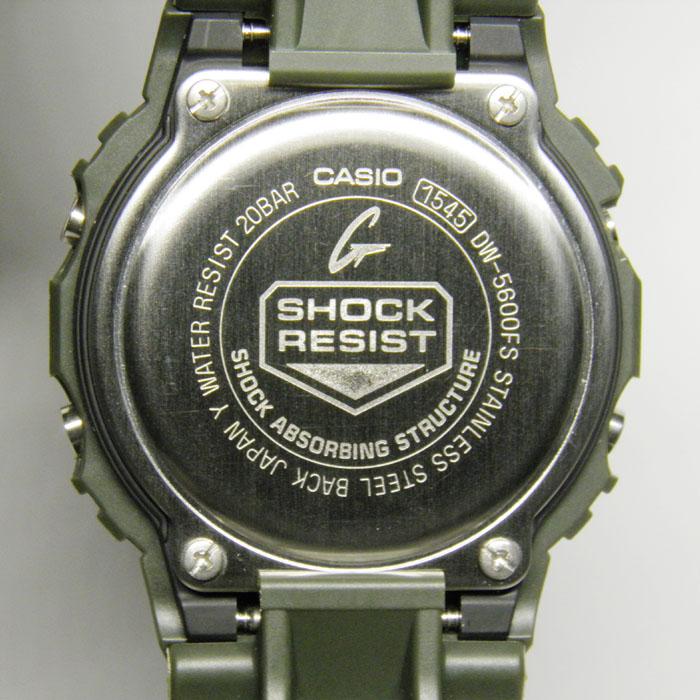 G-SHOCK DW-5600FS-3JF 5600 Color Variationシリーズ グリーン CASIO