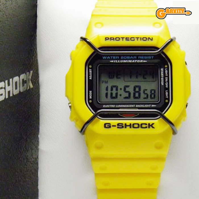 G-SHOCK DW-5600P-9JF プロテクター付き イエロースピード DW G-SHOCK DW-5600P-9JF プロテクター付き イエロースピード DW