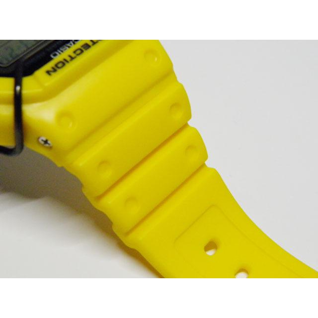 G-SHOCK DW-5600P-9JF プロテクター付き イエロースピード DW