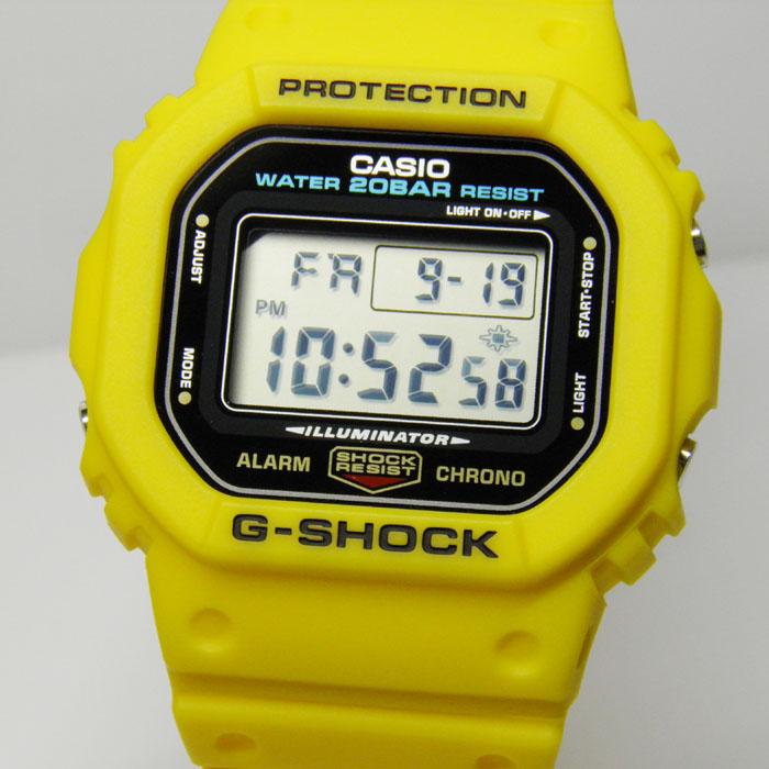 G-SHOCK DW-5600REC-9JF イエロー DW-5600C-9B 復刻モデル CASIO
