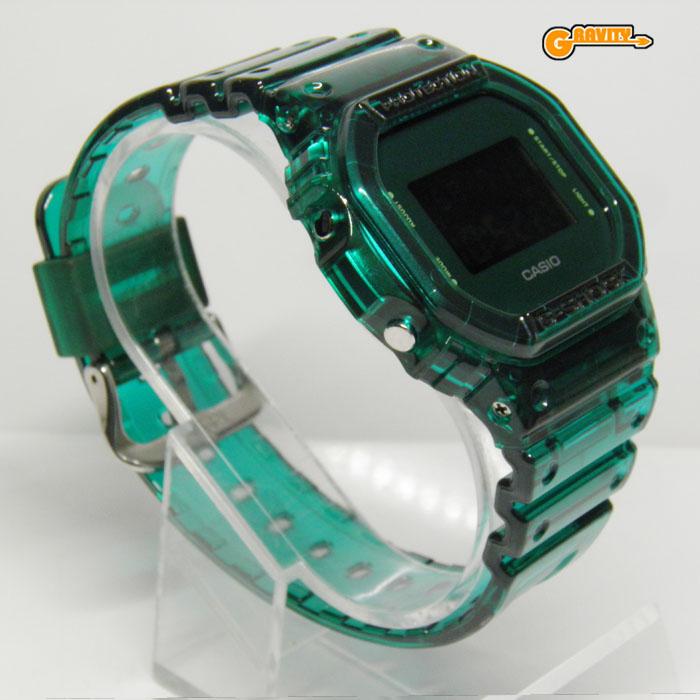 CASIO G-SHOCK スケルトングリーンDW-5600SB-3JF G-SHOCK DW-5600SB-3JF カラースケルトンシリーズ グリーン CASIO