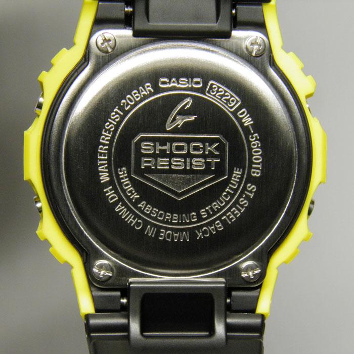 G-SHOCK DW-5600TB-1JF THROW BACK 1983 イエロー×ブラック CASIO
