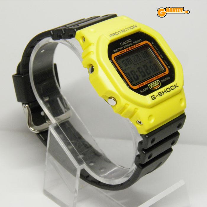 DW-5600TB-1JF THROW BACK 1983 イエロー×ブラック CASIO(カシオ)G-SHOCK【未使用品】 G-SHOCK DW-5600TB-1JF THROW BACK 1983 イエロー×ブラック CASIO