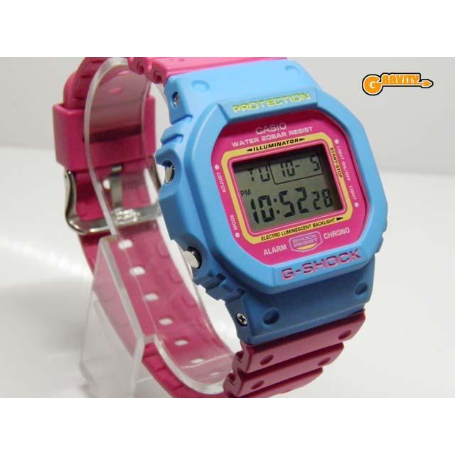 DW5600 レアほぼ未使用カラフルなピンクブルー