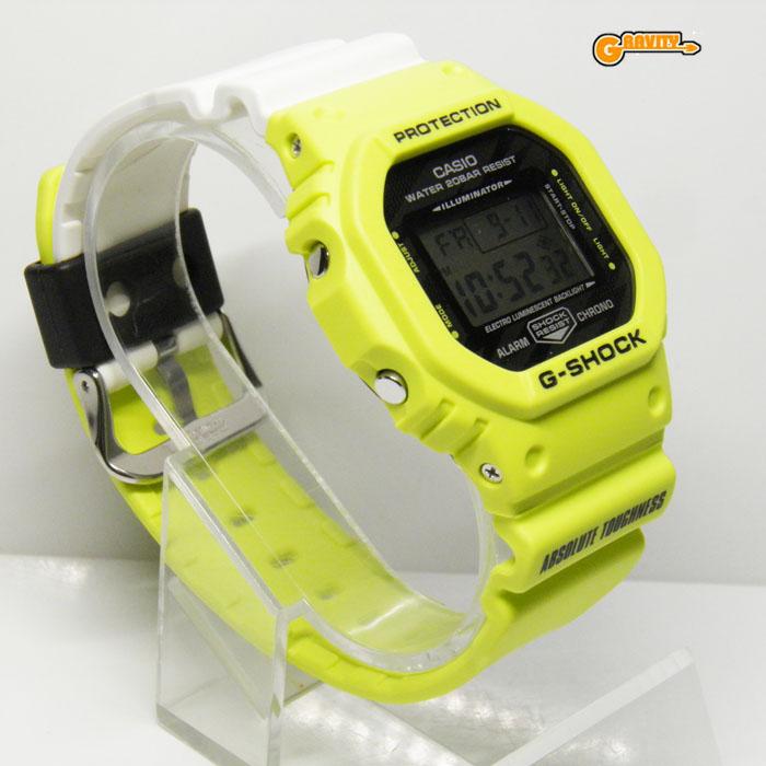 G-SHOCK DW-5600TGA-9JF ライトニングボルト(稲妻) TEAM CASIO(カシオ