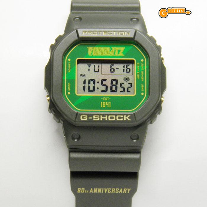 トヨタ自動車ヴェルブリッツ80周年記念　G-SHOCK G-SHOCK DW-5600 トヨタ ヴェルブリッツ ラグビーチーム(トヨタV)80