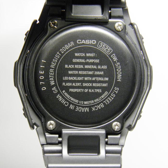 G-SHOCK DW-5700NH-1JR N.HOOLYWOOD(エヌ ハリウッド)第10弾 2023年