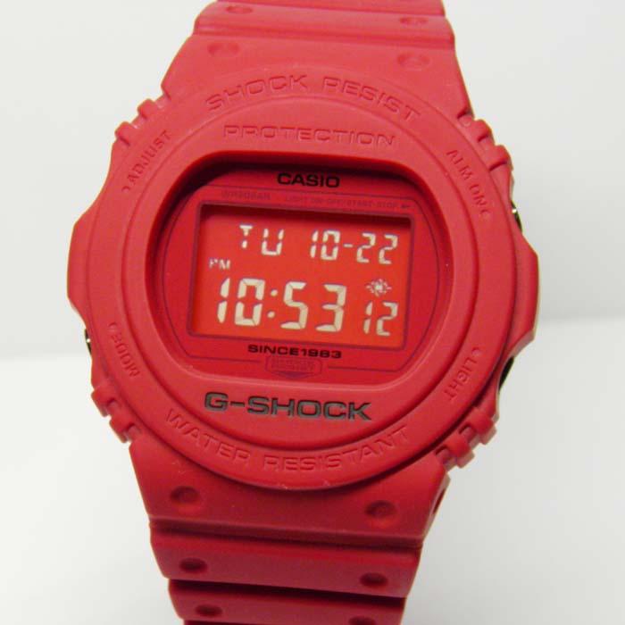 G-SHOCK 35周年記念 DW-573C-4JR レッド カシオ Gショック 35周年限定モデル レッドアウト DW-5735C-4JR