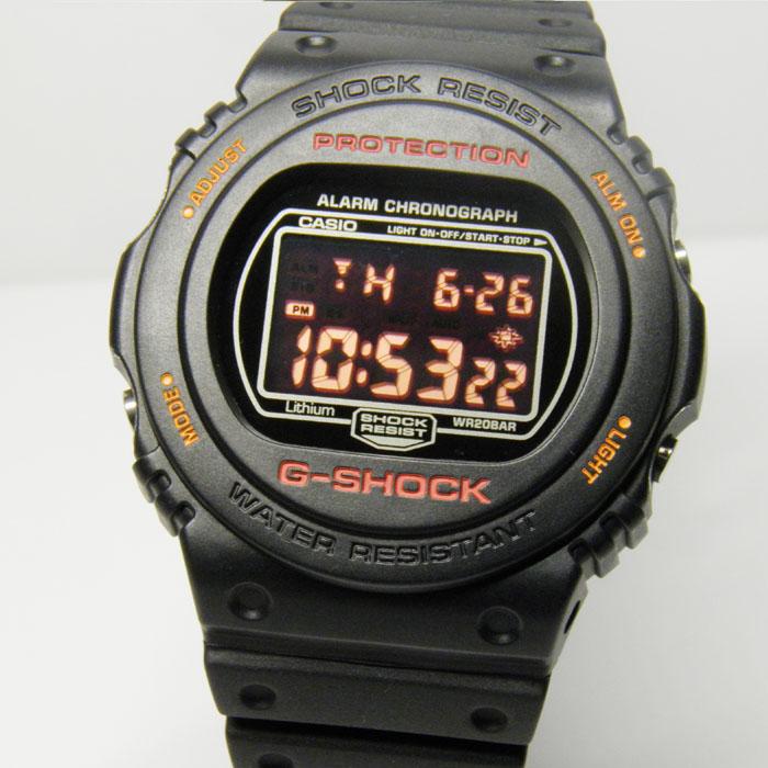 G-SHOCK DW-5750RE-1JF REAL BLACK RED EYE (リアル ブラック レッド