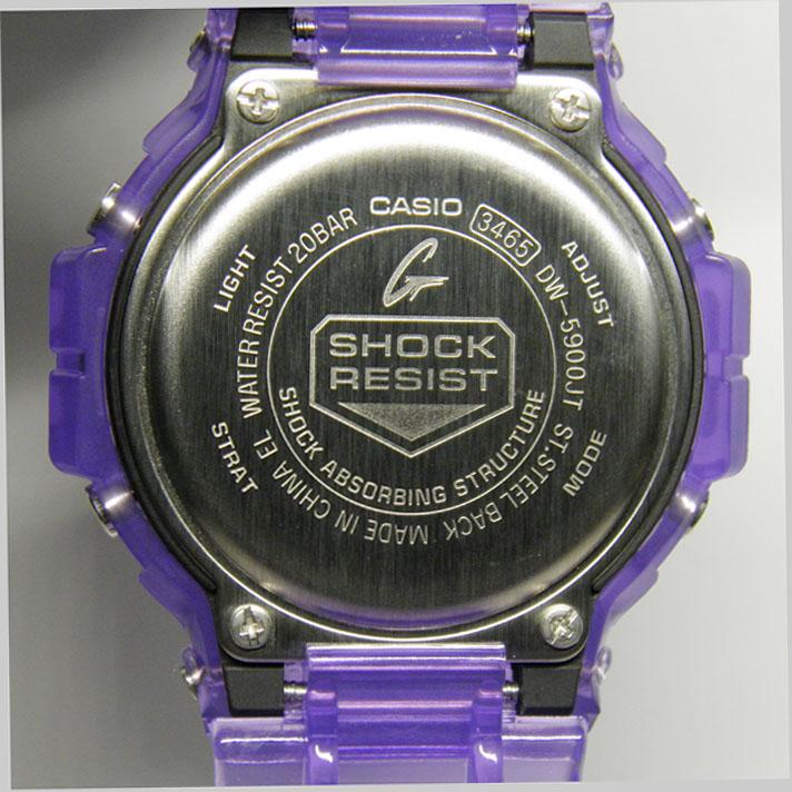【未使用】CASIO G-SHOCK DW-5900JT-6JF 腕時計 カシオ Gショック 公式売切 JOYTOPIA シリーズ スケルトンカラー パープル Y0735 G-SHOCK DW-5900JT-6JF JOYTOPIAシリーズ パープルスケルトン CASIO