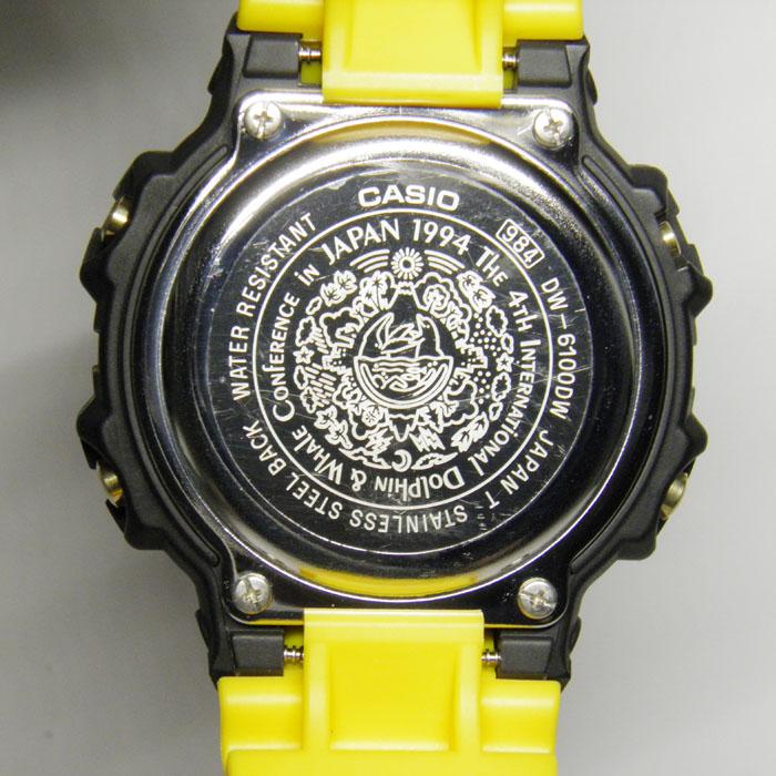G-SHOCK DW-6100DW-9 第4回イルカクジラ(イルクジ）1994初代モデル