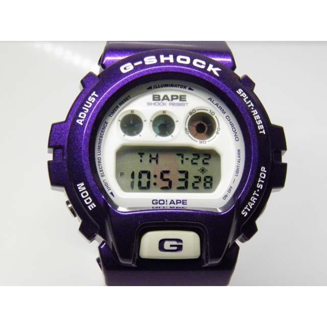 DW-6900 A BATHING APE(ア ベイシング エイプ) 2010年 パープル(紫)プロモーションサンプルモデル CASIO(カシオ)G-SHOCK(ジーショック)Gショック【美中古】｜gravity-store｜03