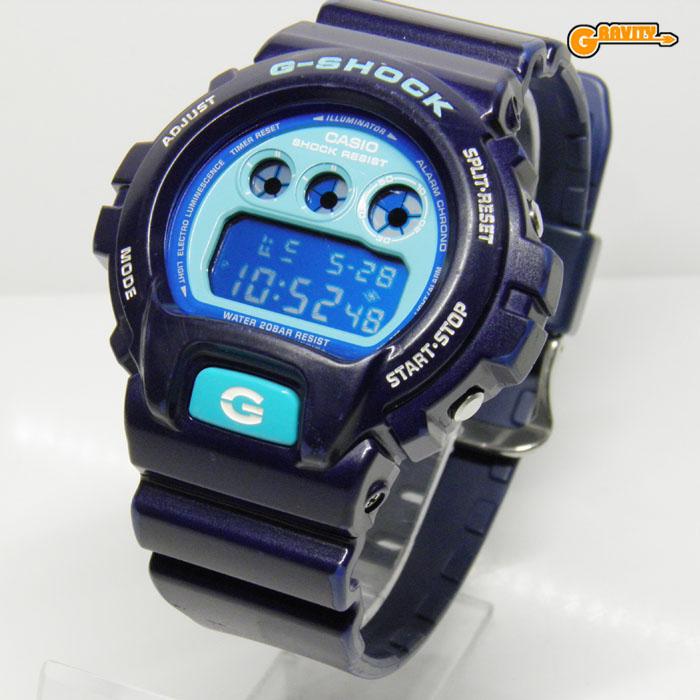 G-SHOCK DW-6900CC-2JF Crazy Colors（クレイジーカラーズ）ネイビー