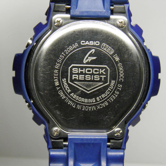 G-SHOCK DW-6900CC-2JF Crazy Colors（クレイジーカラーズ）ネイビー