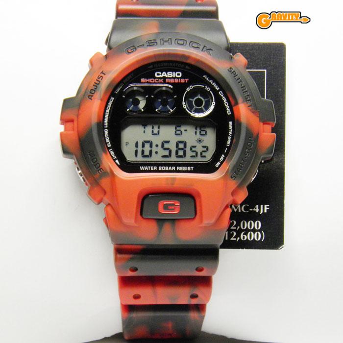 G-SHOCK DW-6900MC-4JF ジャミンカラー レッドマーブル CASIO(カシオ)G