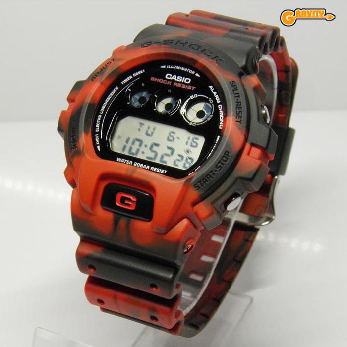 G-SHOCK DW-6900MC-4JF ジャミンカラー レッドマーブル CASIO(カシオ)G