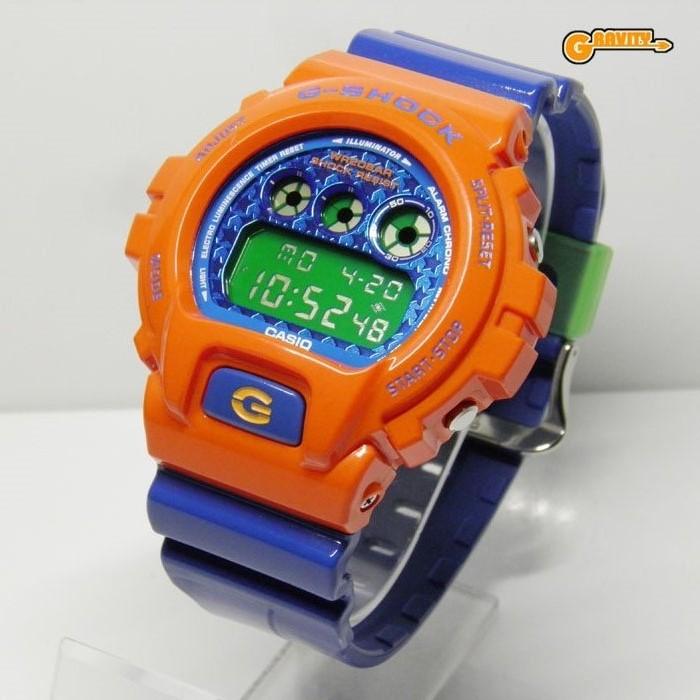 G-SHOCK/クレイジーカラー/スター/ビンテージ/DW-6900SC/三つ目 G-SHOCK DW-6900SC-4JF Crazy Colors(クレイジーカラーズ)オレンジ