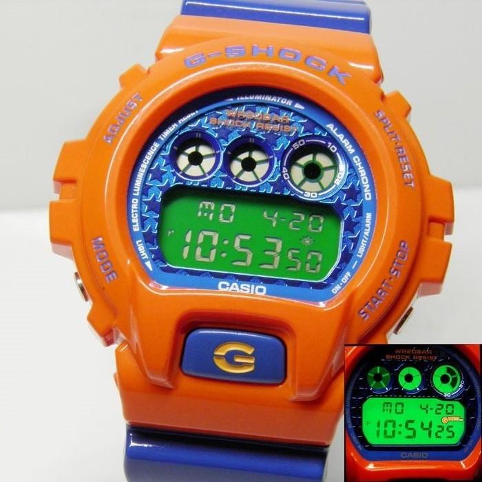 G-SHOCK DW-6900SC-4JF Crazy Colors(クレイジーカラーズ)オレンジ