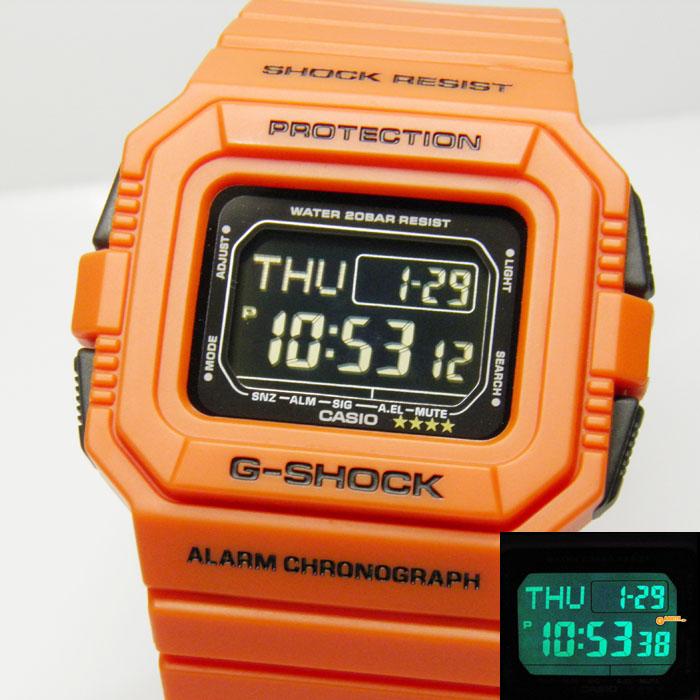G-SHOCK DW-D5500MR-4JF Rescue Orange Series レスキューオレンジ G