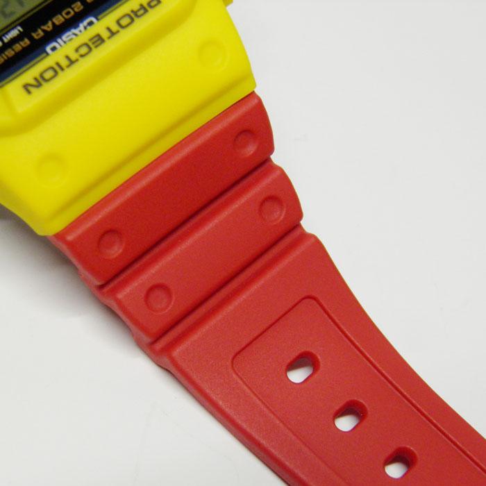 G-SHOCK DWE-5610 MY イエロー×レッド×ネイビー DW-5600RBベース CASIO