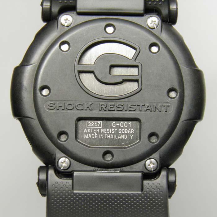 G-SHOCK G-001-1AJF ブラックジェイソン レッド液晶 CASIO(カシオ)G