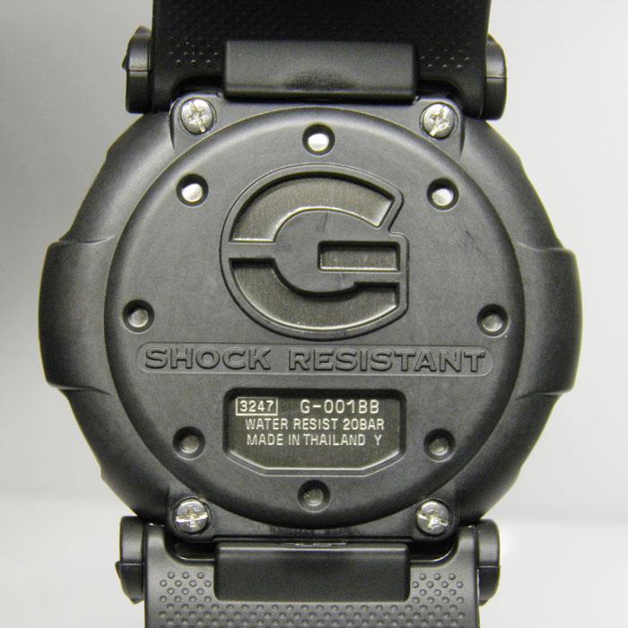 G-SHOCK G-001BB-1 ジェイソン オールブラックモデル CASIO(カシオ)G