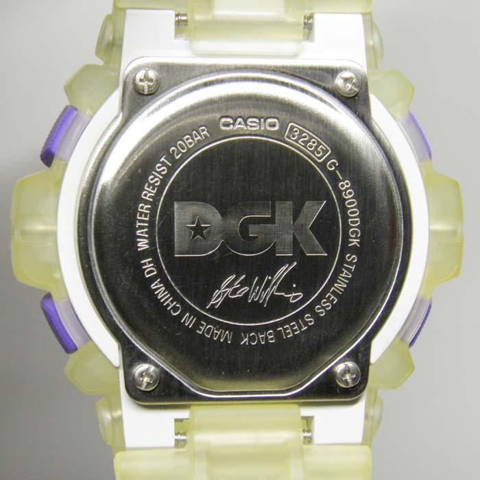 30周年　DGK コラボ　G-SHOCK G-8900DGK-7JR G-SHOCK G-8900DGK-7JR DGK(ディー・ジー・ケー)スティビー