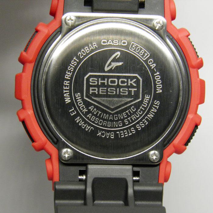G-SHOCK GA-100DA-4AJR DARUMA 達磨(だるま)ブラックアイパッチ