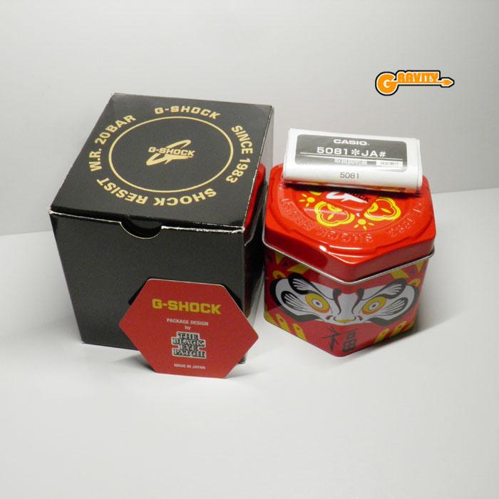 G-SHOCK GA-100DA-4AJR DARUMA 達磨(だるま)ブラックアイパッチ