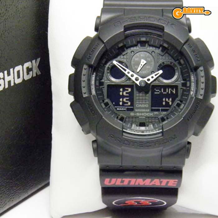 GA-100 SUZUKI MARINE 船外機発売記念モデル【未使用品】 G-SHOCK GA-100 SUZUKI MARINE(スズキマリン) 2016年 マットブラック船