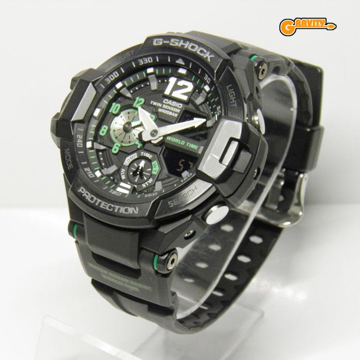 G-SHOCK GA-1100-1A3JF グラビティマスター グリーン(GRAVITY MASTER