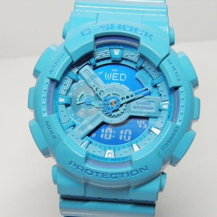 G-SHOCK 電池新品 GA-110B-1A2JF スカイブルー　カシオ G-SHOCK 電池新品 GA-110B-1A2JF スカイブルー カシオ - メルカリ