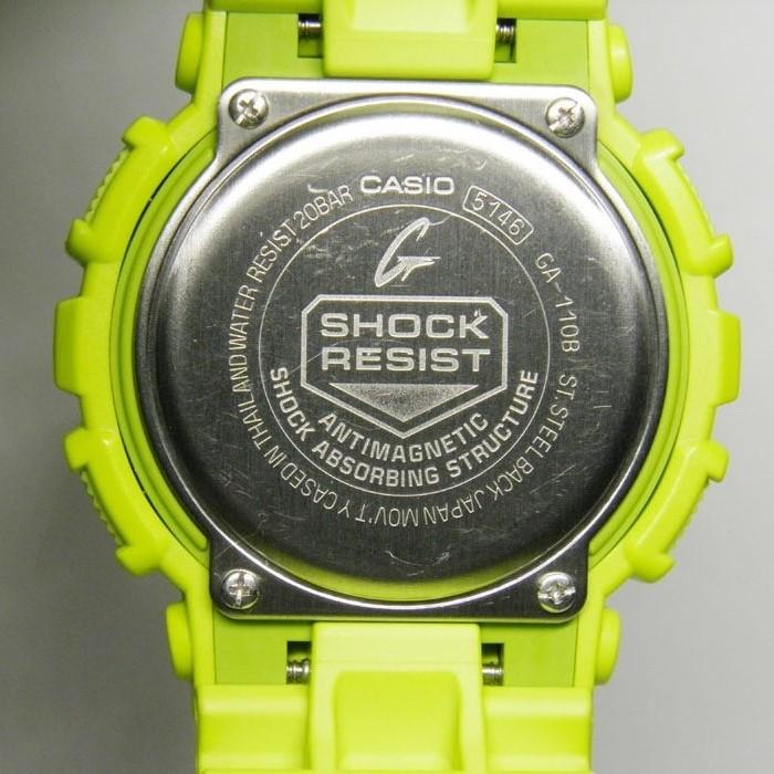 G-SHOCK GA-110B-3JF Hyper Colors(ハイパーカラーズ)グリーン