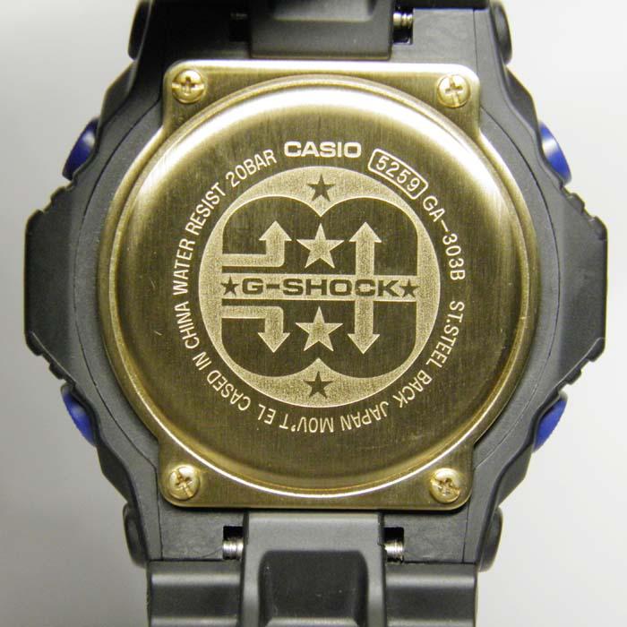 G-SHOCK GA-303B-1AJR イニシャルブルー G-SHOCK30周年モデル