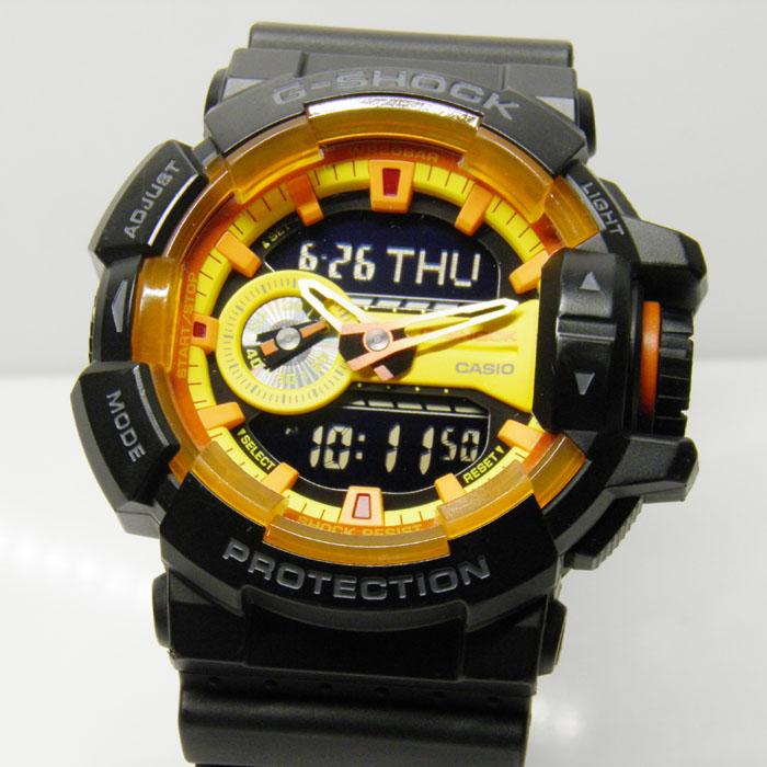 G-SHOCK GA-400BY-1AJF スポーティーミックス ブラック×イエローカラー