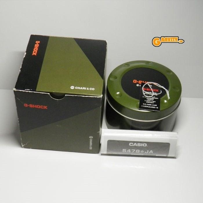 G-SHOCK GA-500K-3AJR CHARI＆CO(チャリアンドコー) オリーブ×ブラック