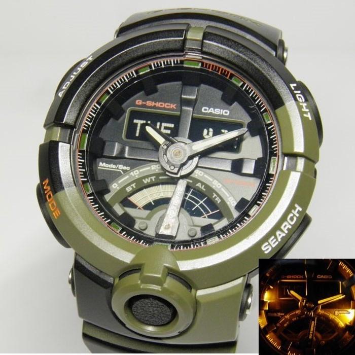 G-SHOCK GA-500K-3AJR CHARI＆CO(チャリアンドコー) オリーブ×ブラック