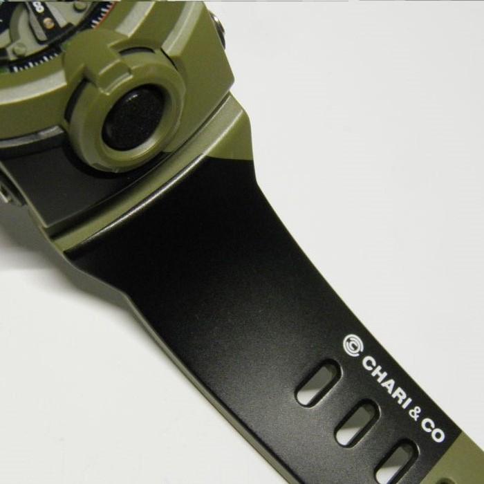 G-SHOCK GA-500K-3AJR CHARI＆CO(チャリアンドコー) オリーブ×ブラック