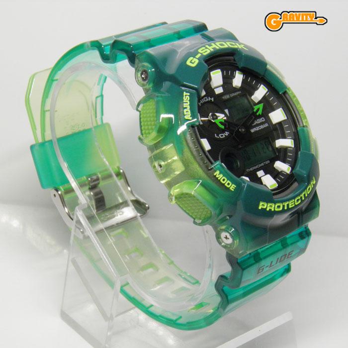 CASIO カシオ G-SHOCK GAX-100MSA-3AJF グリーン G-SHOCK GAX-100MSA-3AJF G-LIDE 2017サマーバージョン グリーン