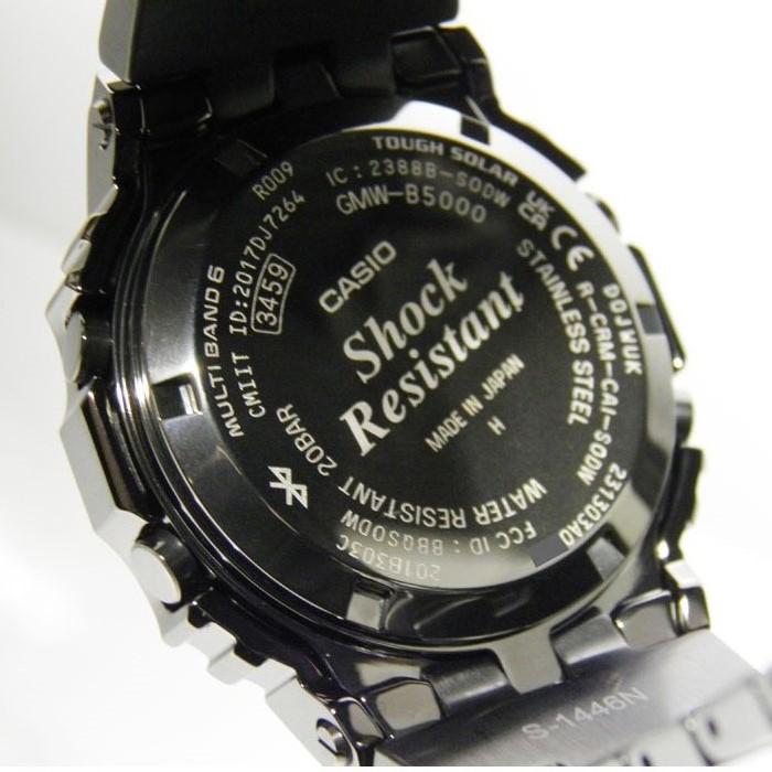 G-SHOCK GMW-B5000GD-1JF ブラック フルメタル CASIO(カシオ)G-SHOCK