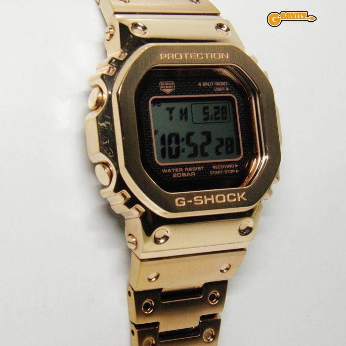 カシオ G-SHOCK フルメタル GMW-B5000GD-4DR ローズゴールドカラー Buletooth モバイルリンク ソーラー電波時計 G-SHOCK GMW-B5000GD-4JF ローズゴールド フルメタル CASIO(カシオ)G