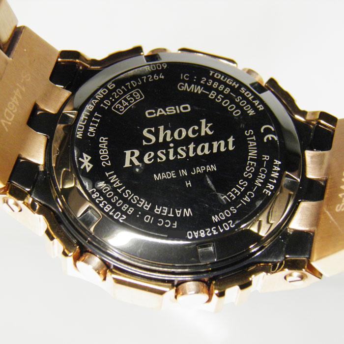 G-SHOCK GMW-B5000GD-4JF ローズゴールド フルメタル CASIO(カシオ)G