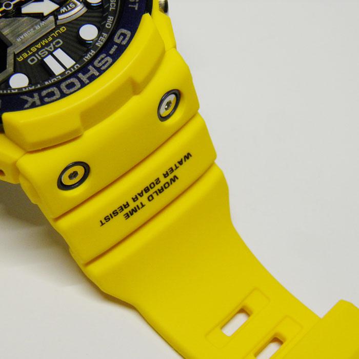 希少カラー 美品 G-ショック GWN-1000-9AJF GULFMASTER G-SHOCK GN-1000-9AJF GULFMASTER(ガルフマスター) イエロー